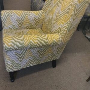Wing back chair upholstery