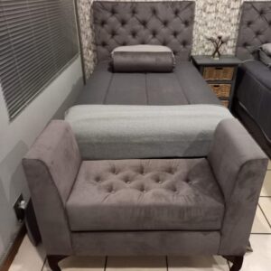Headboard and stool